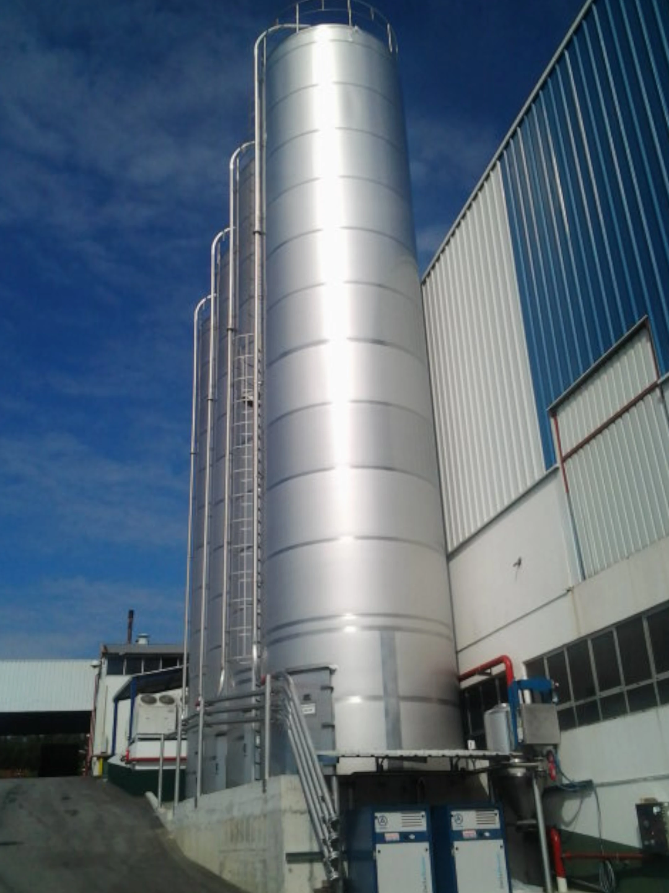 BTL Silos in stainless steel - Chemical Industry – Chemical substances